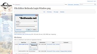 
                            8. File:Editor Bethesda Login Window.png - Creation Kit