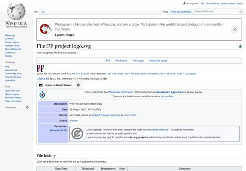 
                            6. File:FF project logo.svg - Wikipedia