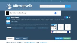 
                            6. FileHippo Alternatives and Similar Websites and Apps - AlternativeTo ...