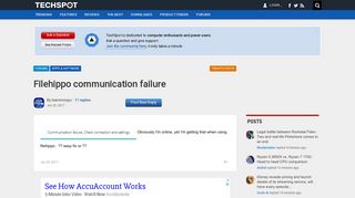 
                            11. Filehippo communication failure - TechSpot Forums