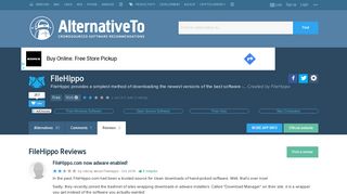 
                            5. FileHippo Reviews - AlternativeTo.net