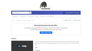 
                            4. Filelist – Torrents