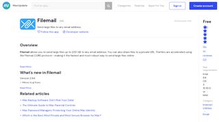 
                            5. Filemail 2.76 free download for Mac | MacUpdate