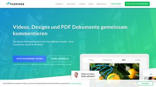 
                            1. Filestage: Video Review Software & PDF Kommentieren