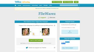 
                            11. FIleWarez - Support Campaign | Twibbon