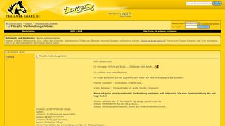 
                            8. Filezilla Verbindungsfehler - Trojaner-Board