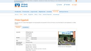 
                            5. Filiale Eggebek - VR Bank Nord eG