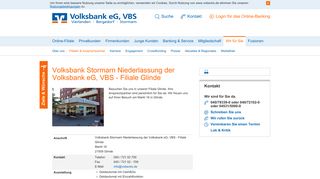 
                            4. Filiale Glinde - Volksbank eG, VBS