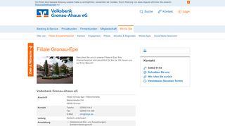 
                            8. Filiale Gronau-Epe - Merschstraße - Volksbank Gronau-Ahaus eG