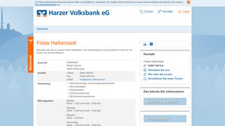 
                            4. Filiale Halberstadt - Harzer Volksbank eG