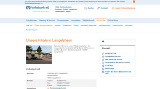 
                            12. Filiale Langelsheim - Volksbank eG, Seesen myvoba