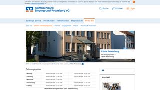 
                            4. Filiale Petersberg - Raiffeisenbank Biebergrund-Petersberg eG