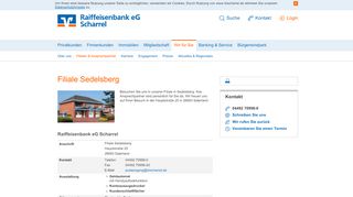 
                            8. Filiale Sedelsberg - Raiffeisenbank eG Scharrel