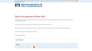 
                            1. Filiale Siershahn - Westerwald Bank eG, Volksbank und Raiffeisenbank