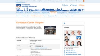 
                            12. Filiale Wengern - Volksbank Bochum Witten eG