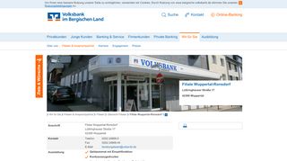 
                            4. Filiale Wuppertal-Ronsdorf 1 - Volksbank im Bergischen Land