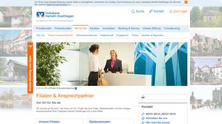 
                            13. Filialen Ansprechpartner - Volksbank Hameln-Stadthagen eG