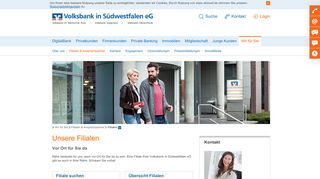 
                            3. Filialen - Volksbank in Südwestfalen eG