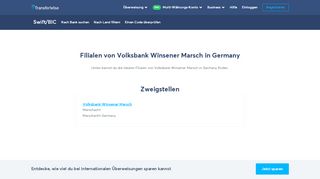 
                            13. Filialen von Volksbank Winsener Marsch in Germany - TransferWise