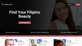 
                            10. FilipinoCupid.com™ にて フィリピン人とのデート＆独身