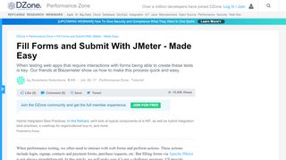 
                            11. Fill Forms and Submit With JMeter - Made Easy - DZone Performance