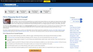 
                            11. Fill In Resume Do-It-Yourself - Free Resume