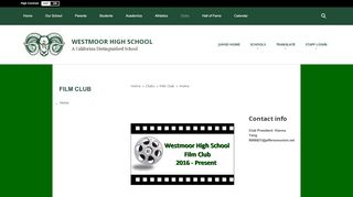 
                            6. Film Club / Home - Jefferson Union High School District