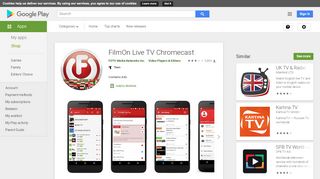
                            5. FilmOn Live TV FREE Chromecast - Apps on Google Play