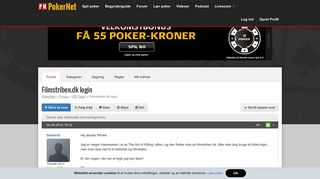 
                            6. Filmstriben.dk login - PokerNet