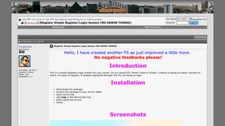 
                            6. [FilterScript] IRegister Simple Register/Login System (NO ADMIN ...