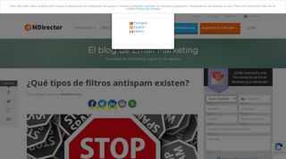 
                            6. filtros antispam - MDirector