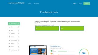
                            11. Fimiberica.com análisis SEO - evernes.com