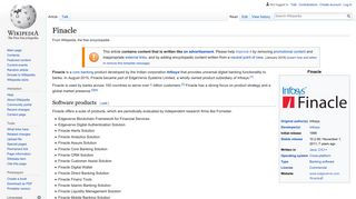 
                            12. Finacle - Wikipedia