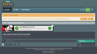 
                            12. Final Fantasy: Brave Exvius FFBE Accounts | EpicNPC Marketplace
