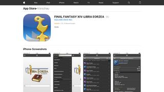 
                            7. FINAL FANTASY XIV-LIBRA EORZEA im App Store - iTunes - Apple