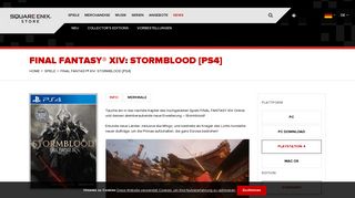 
                            10. FINAL FANTASY® XIV: STORMBLOOD [PS4] | Square Enix Store