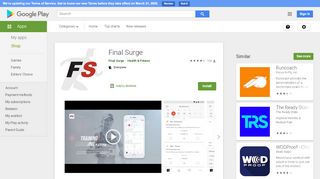 
                            12. Final Surge - Apps on Google Play