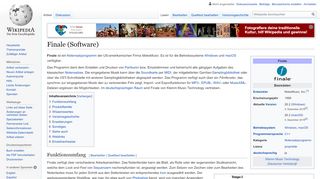 
                            10. Finale (Software) – Wikipedia