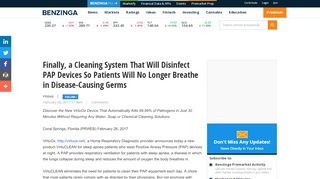 
                            7. Finally, a Cleaning System That Will Disinfect PAP Devices So ...