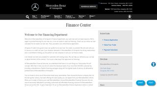 
                            13. Finance Center | Mercedes-Benz of Annapolis