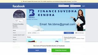 
                            3. Finance Suvidha Kendra - Home | Facebook