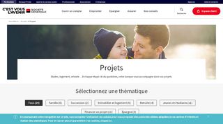 
                            2. Financer un projet : études, logement, retraite - Société Générale