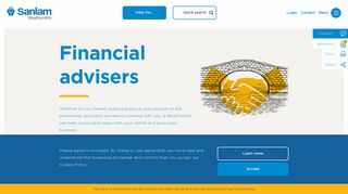 
                            8. Financial Advisers | Sanlam