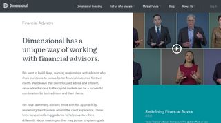 
                            3. Financial Advisors | Dimensional