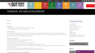 
                            3. Financial Aid and Scholarships - DUT