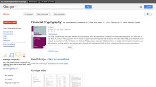
                            11. Financial Cryptography: 8th International Conference, FC 2004, Key ...