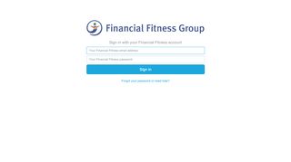 
                            9. Financial Fitness Group™ - Sign in