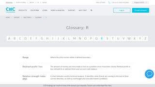 
                            7. Financial Glossary | R | CMC Markets| CMC Markets