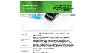 
                            8. FINANCIAL HOPE - DIVVEE.SOCIAL