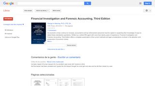 
                            11. Financial Investigation and Forensic Accounting, Third Edition